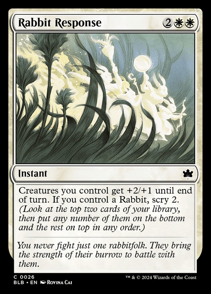 Rabbit Response - Foil