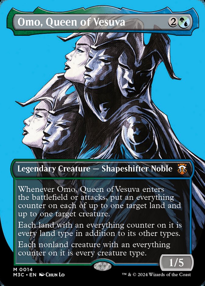Omo, Queen of Vesuva - Borderless