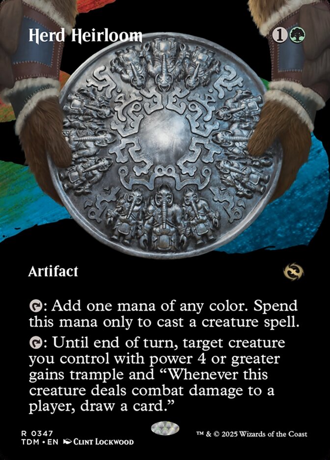 Herd Heirloom - Borderless Clan Showcase - Foil