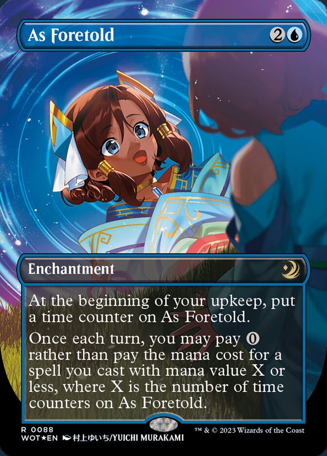 As Foretold - Borderless - Confetti Foil