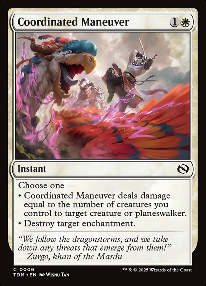 Coordinated Maneuver - Foil
