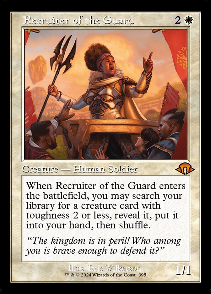 Recruiter of the Guard - Retro Frame - Foil
