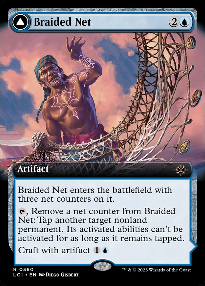 Braided Net // Braided Quipu - Extended Art - Foil