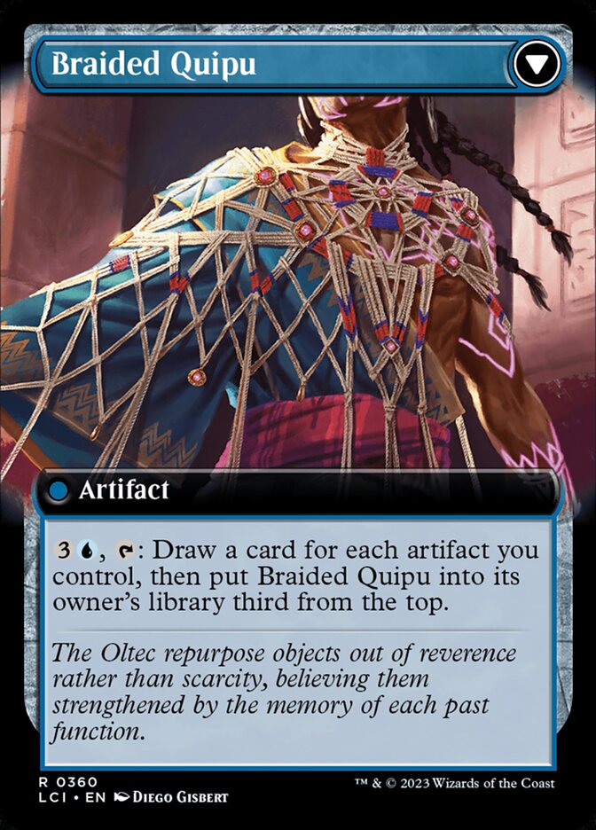 Braided Net // Braided Quipu - Extended Art - Foil