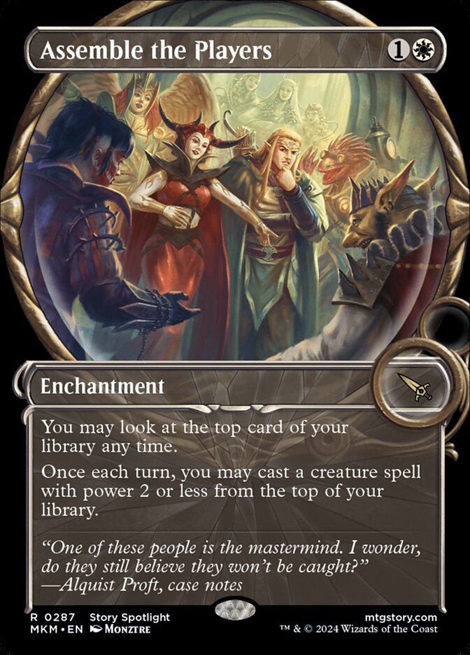 Assemble the Players - Magnified - Foil
