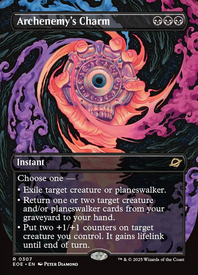Archenemy's Charm - Borderless - Foil