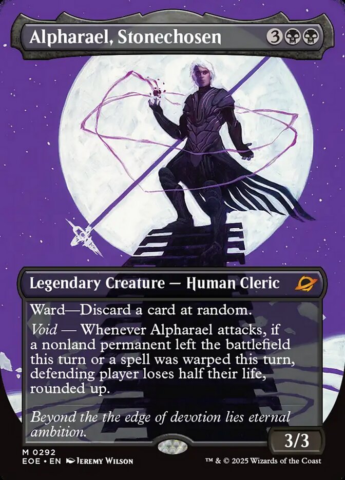 Alpharael, Stonechosen - Borderless - Foil