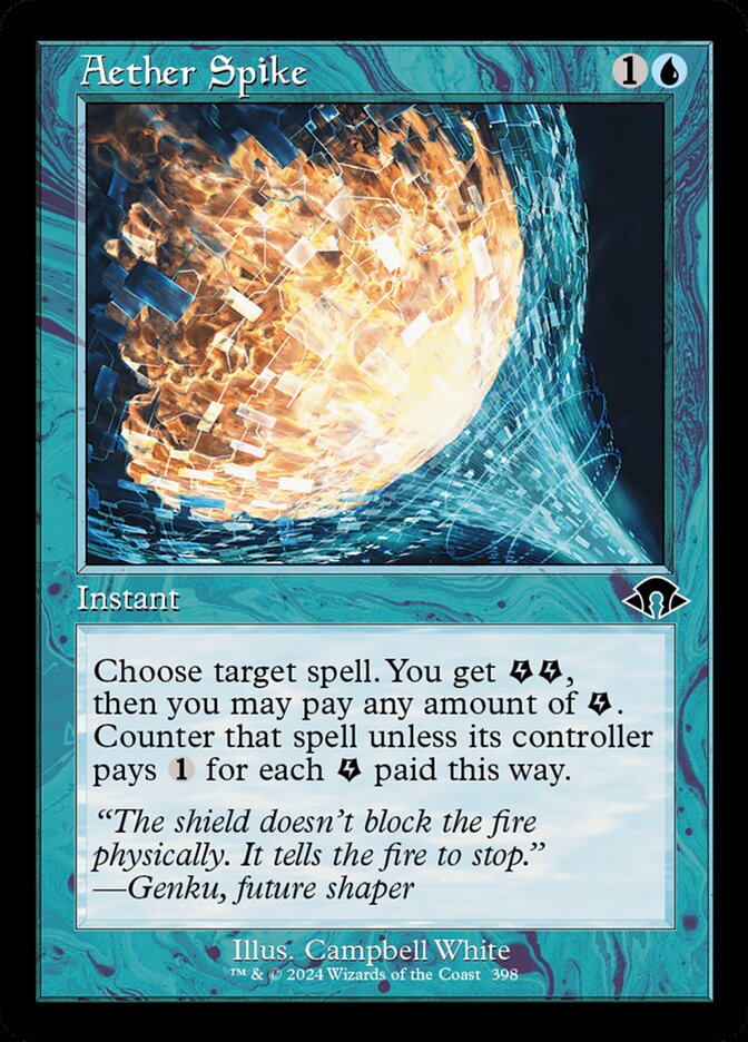 Aether Spike - Retro Frame - Foil