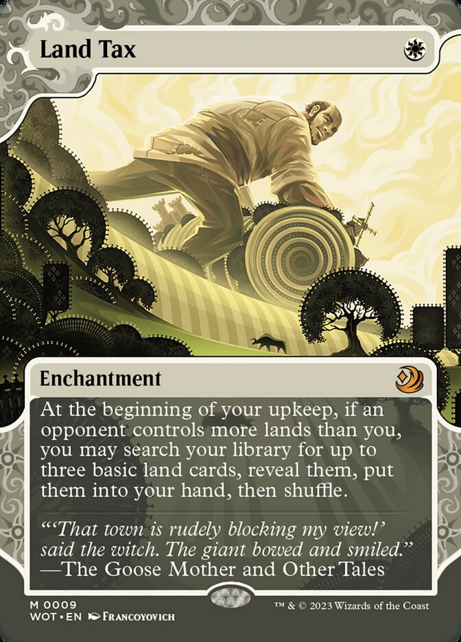 Land Tax - Borderless - Foil
