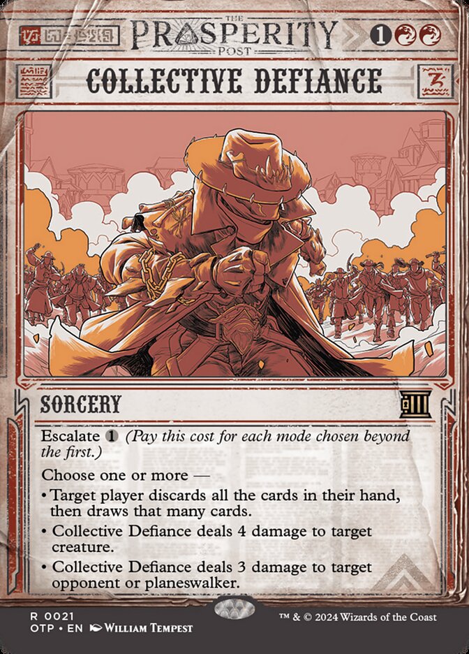 Collective Defiance - Prosperity - Foil