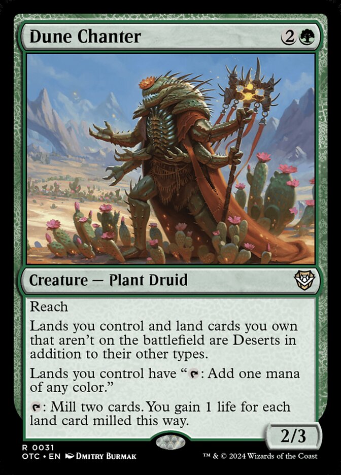 Dune Chanter - Foil