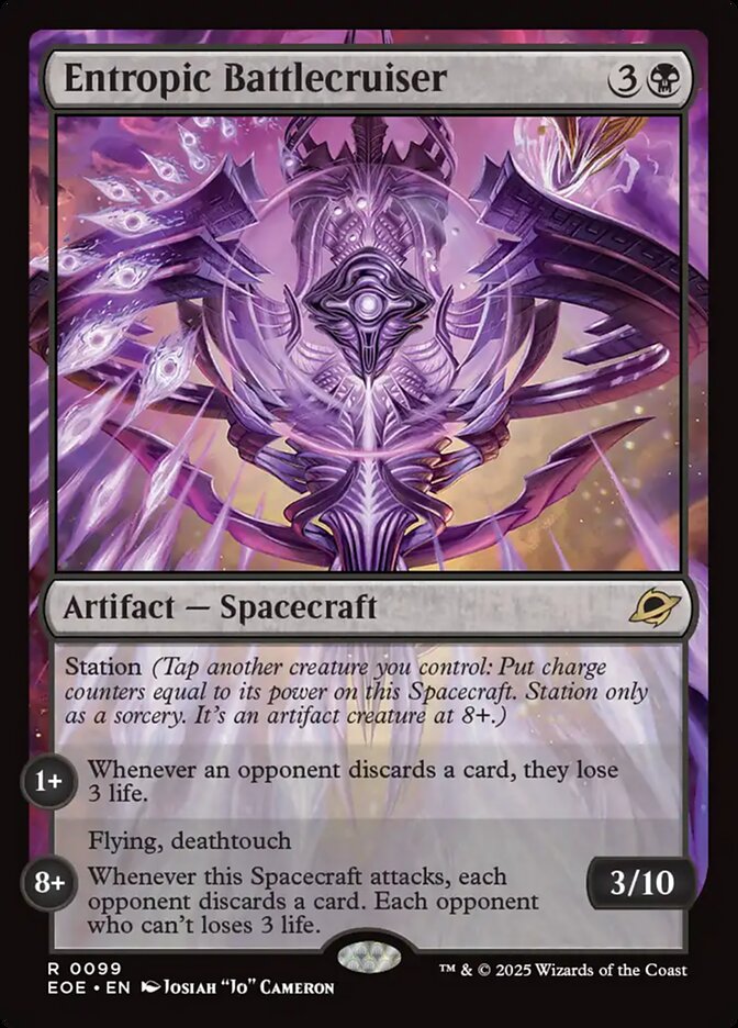 Entropic Battlecruiser - Foil
