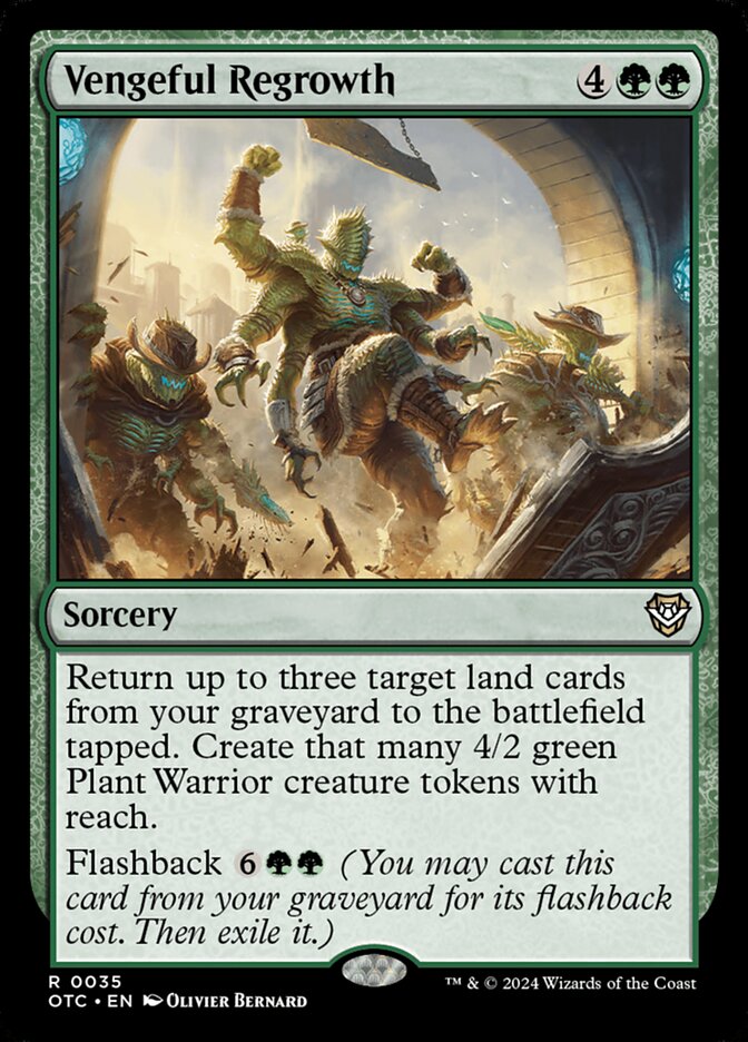 Vengeful Regrowth - Foil