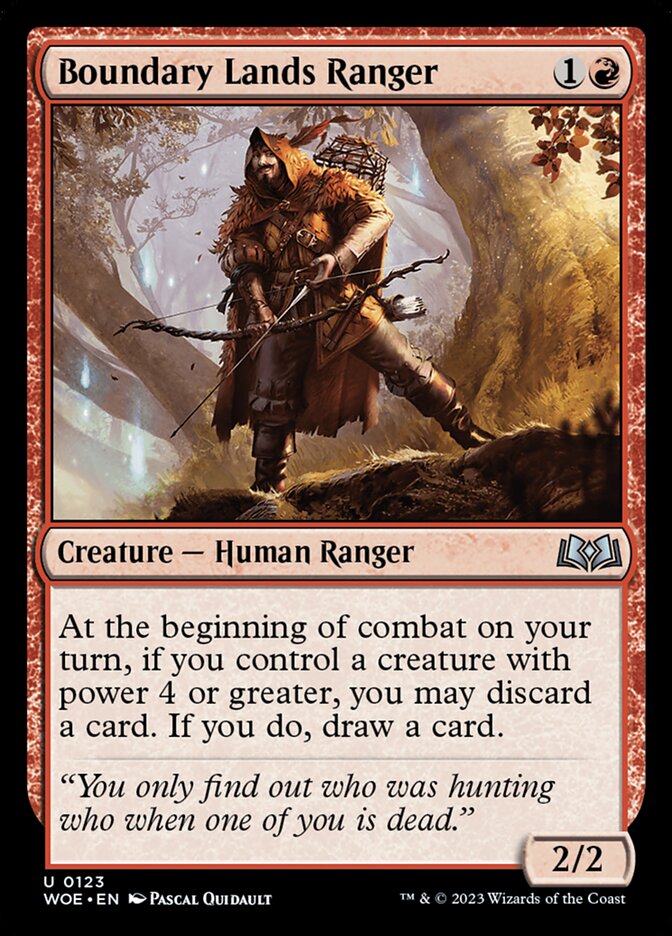 Boundary Lands Ranger - Foil