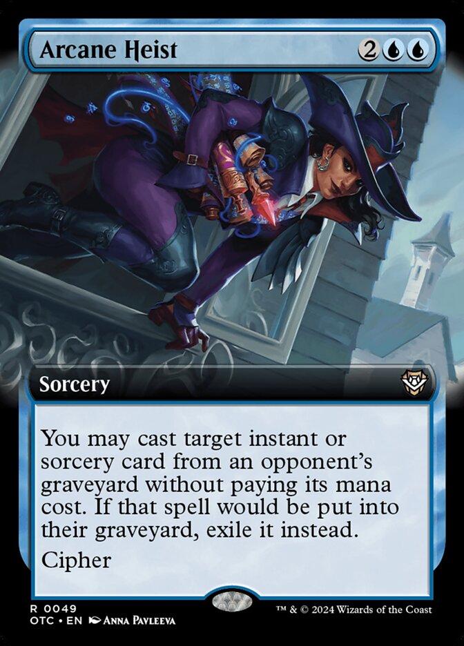 Arcane Heist - Extended Art - Foil