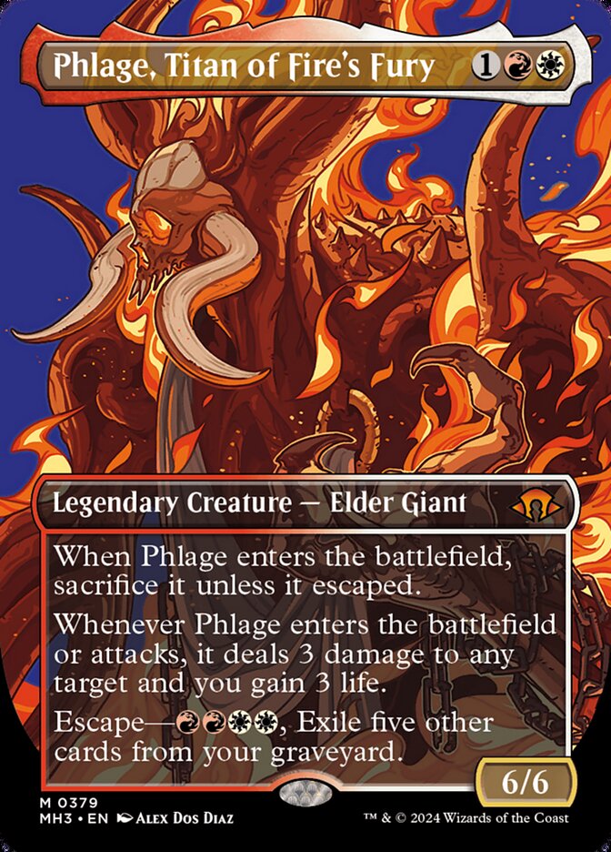 Phlage, Titan of Fire's Fury - Borderless