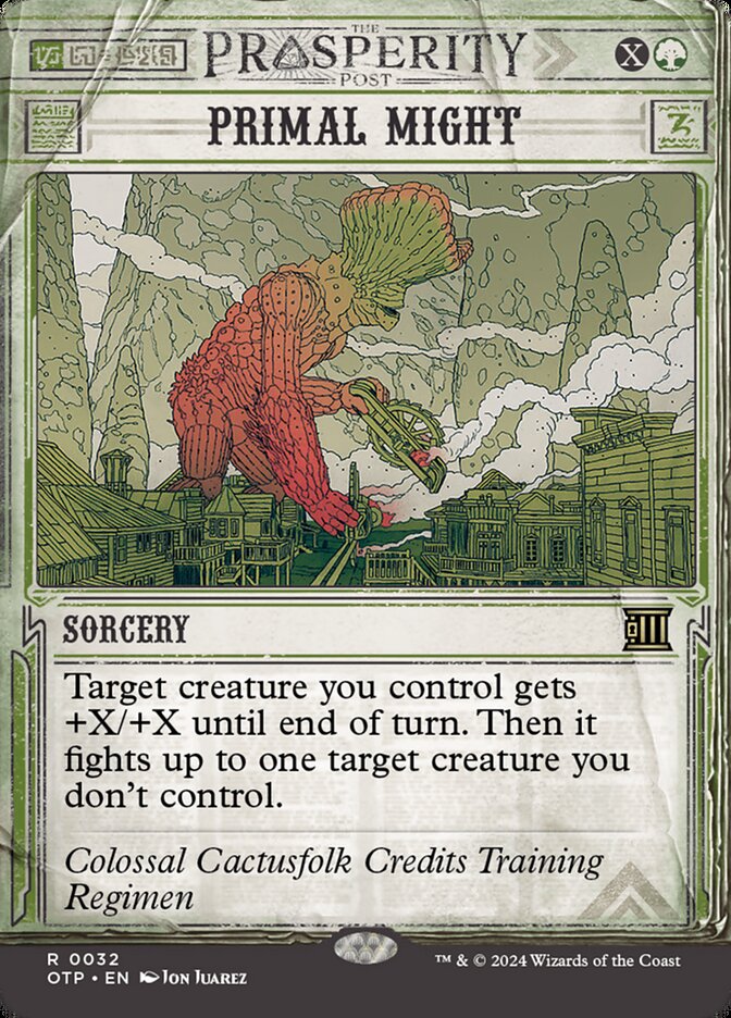 Primal Might - Prosperity - Foil