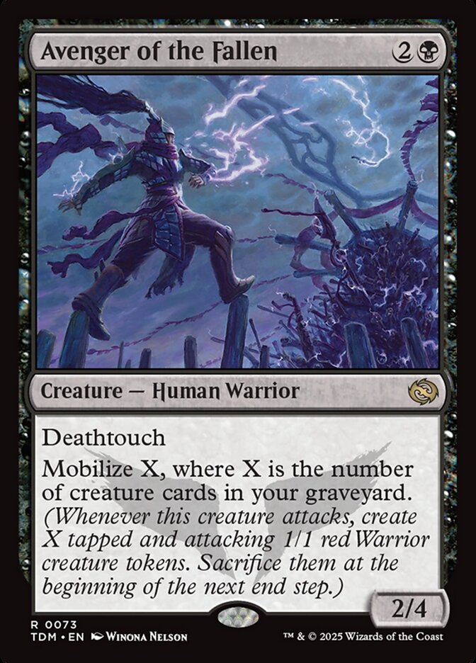Avenger of the Fallen - Foil