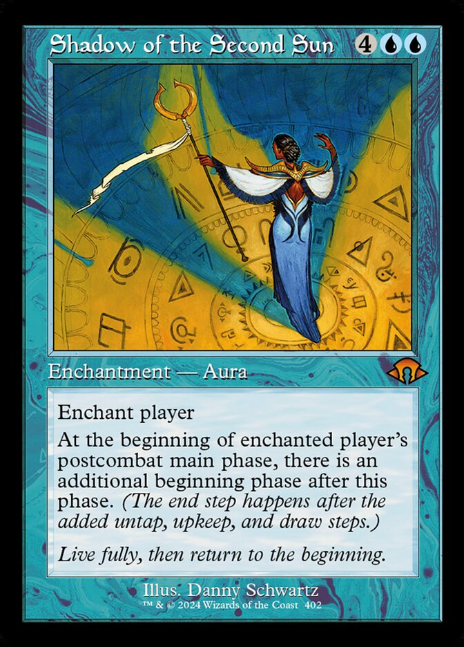 Shadow of the Second Sun - Retro Frame - Foil