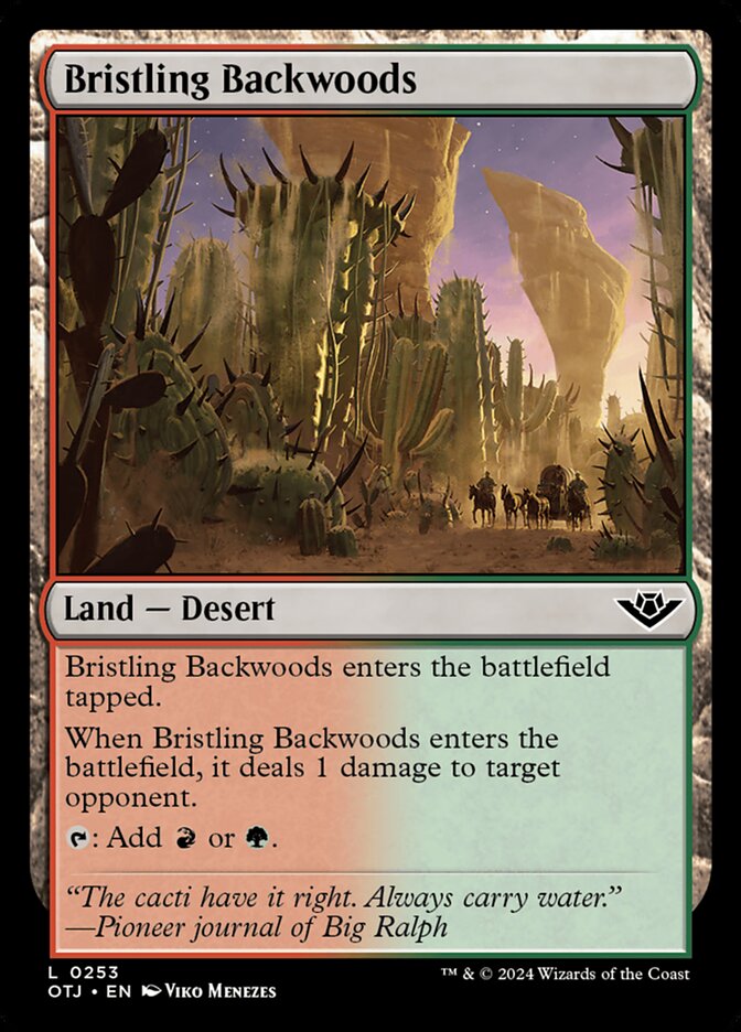 Bristling Backwoods - Foil