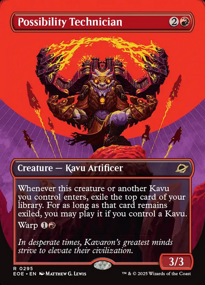 Possibility Technician - Borderless - Foil