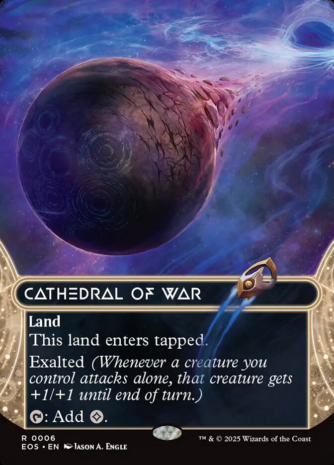 Cathedral of War - Borderless - Foil