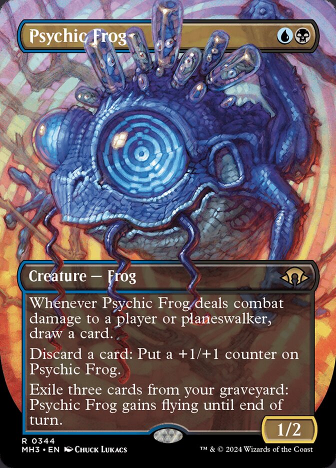 Psychic Frog - Borderless - Foil