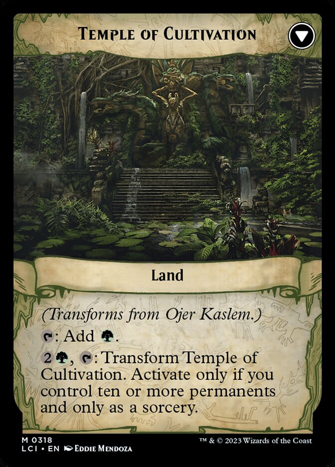 Ojer Kaslem, Deepest Growth // Temple of Cultivation - Showcase - Foil