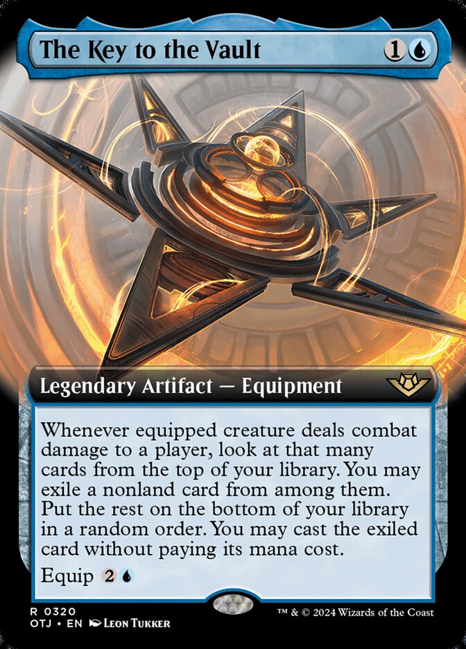 The Key to the Vault - Extended Art - Foil