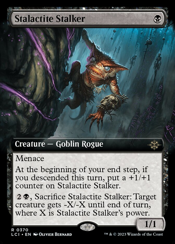Stalactite Stalker - Extended Art - Foil