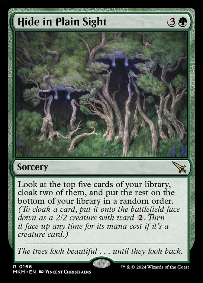 Hide in Plain Sight - Foil