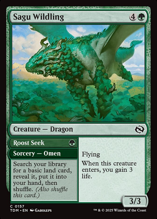 Sagu Wildling // Roost Seek - Foil