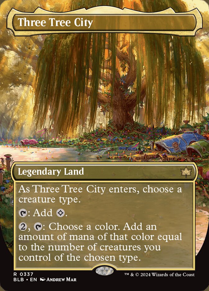 Three Tree City - Borderless (Spring)