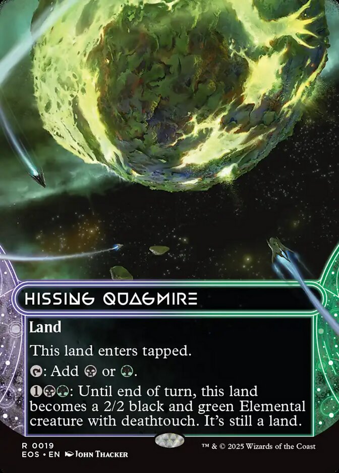 Hissing Quagmire - Borderless - Foil