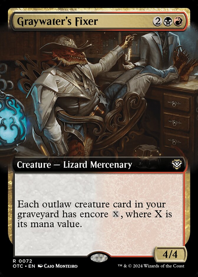 Graywater's Fixer - Extended Art