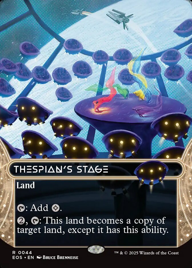 Thespian's Stage - Borderless
