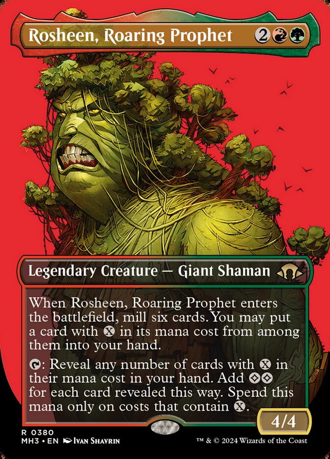 Rosheen, Roaring Prophet - Borderless - Foil