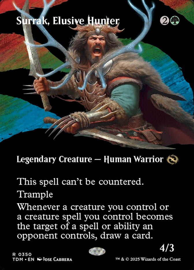 Surrak, Elusive Hunter - Borderless Clan Showcase - Foil
