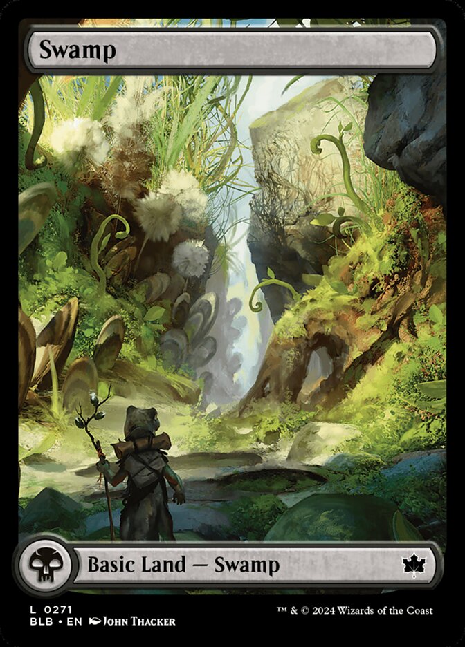 Swamp - Full Art (Summer) - Foil