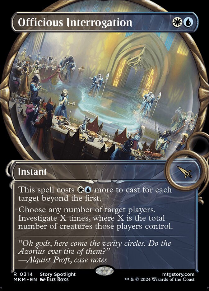 Officious Interrogation - Magnified - Foil