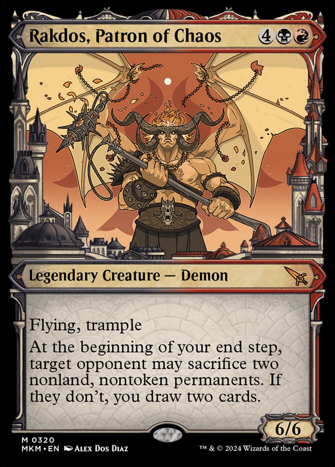 Rakdos, Patron of Chaos - Ravnica City - Foil