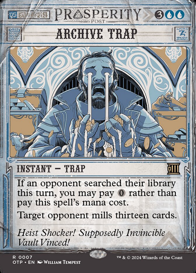 Archive Trap - Prosperity - Foil