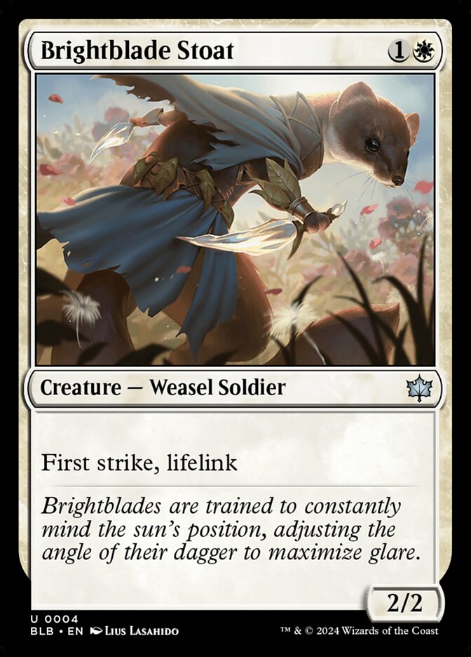 Brightblade Stoat - Foil