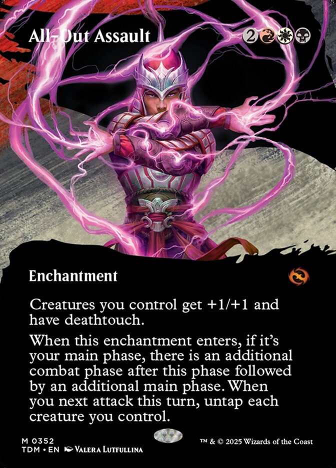 All-Out Assault - Borderless Clan Showcase - Foil