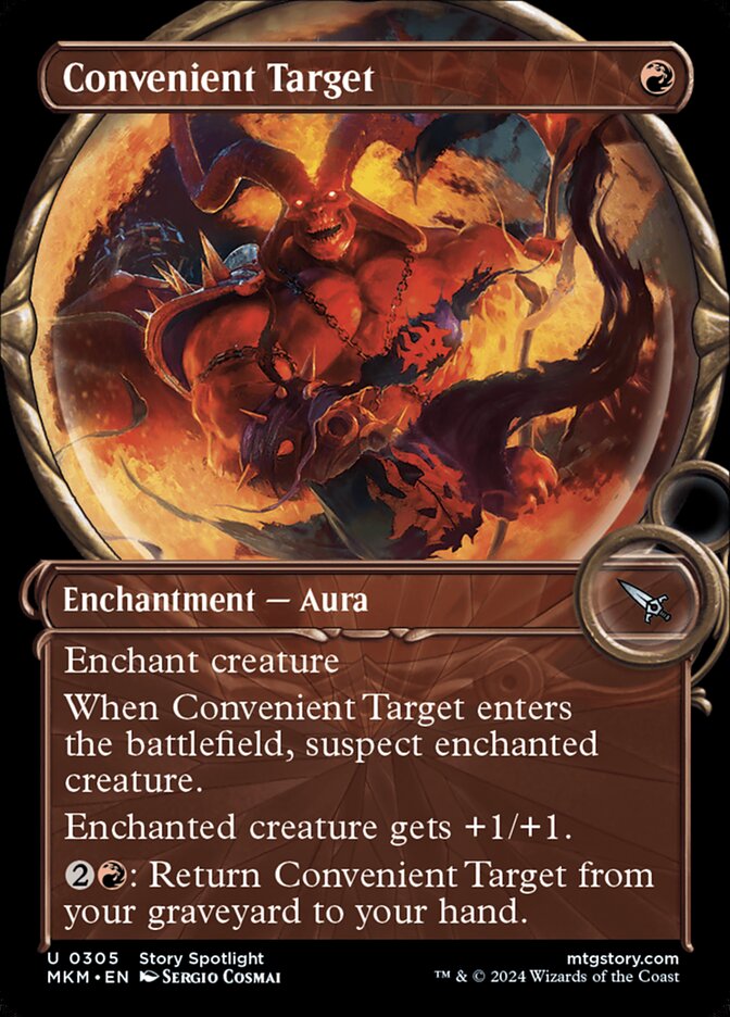 Convenient Target - Magnified - Foil