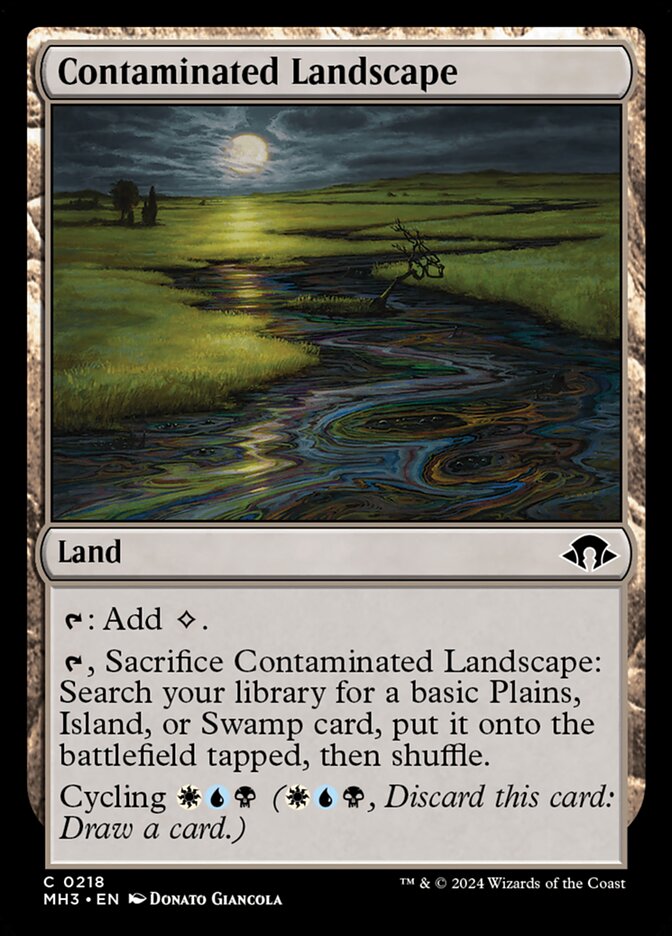 Contaminated Landscape - Foil