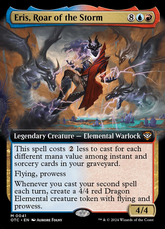 Eris, Roar of the Storm - Extended Art - Foil