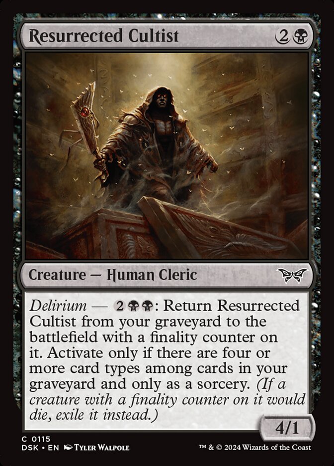 Resurrected Cultist - Foil