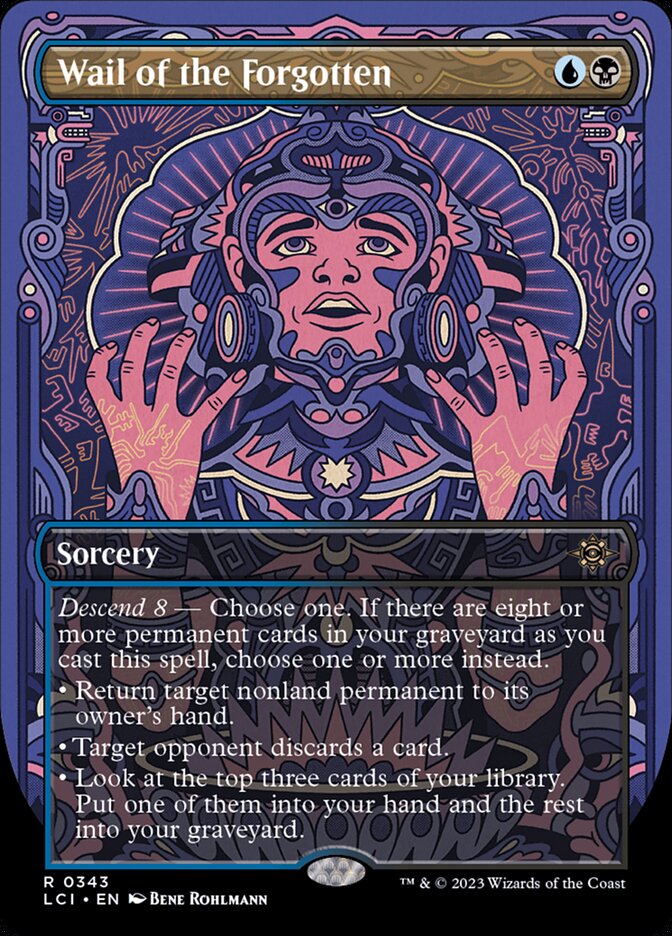 Wail of the Forgotten - Borderless - Foil