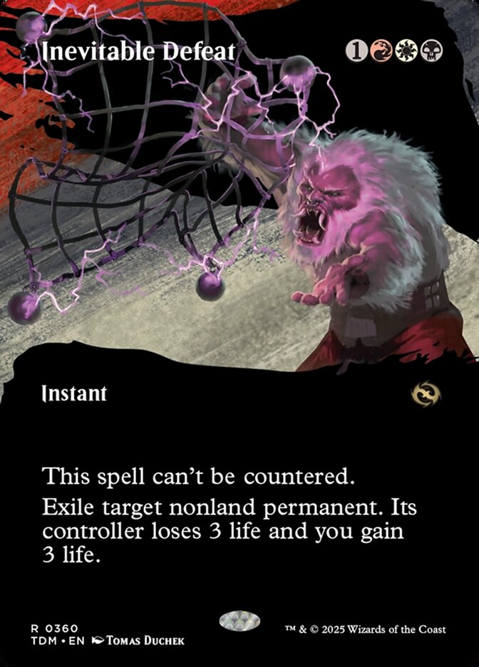 Inevitable Defeat - Borderless Clan Showcase - Foil